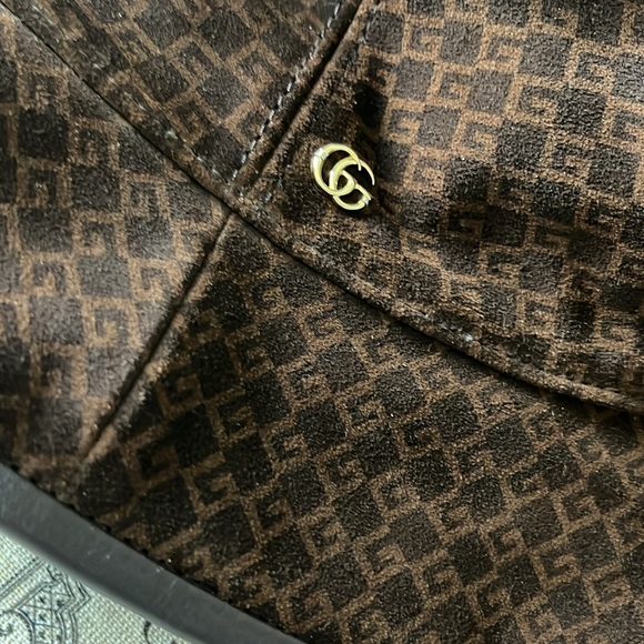 NWT Gucci Suede Bucket Hat - Picture 3 of 7